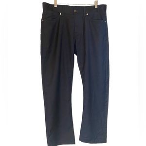 Peter Millar Pants Blue Casual Wool Elastane 35/27